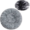 40-90cm 6 Sizes Round Pet Bed for Large Dog Bed Super Soft Cat Bed Plush Dog House for Medium Dog House Winter Warm Sleeping